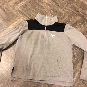 VS Pink quarter zip